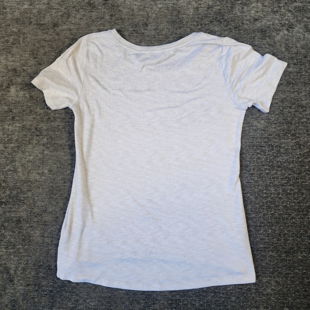 Charter Club Sleep Shirt Womens Small Gray Excellent Heathered Knit Loungewear - Picture 5 of 5